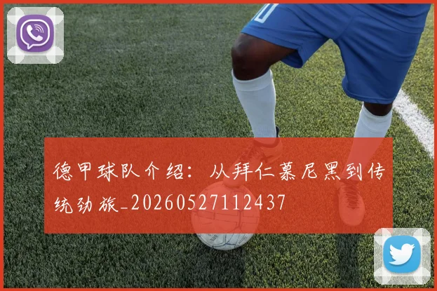 德甲球队介绍：从拜仁慕尼黑到传统劲旅_20260527112437